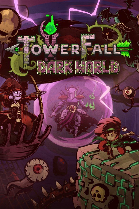 TowerFall Dark World Expansion Xbox Series X|S and Xbox One cover art