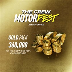The Crew™ Motorfest - Pacchetto Oro (360.000 Crew Credits)