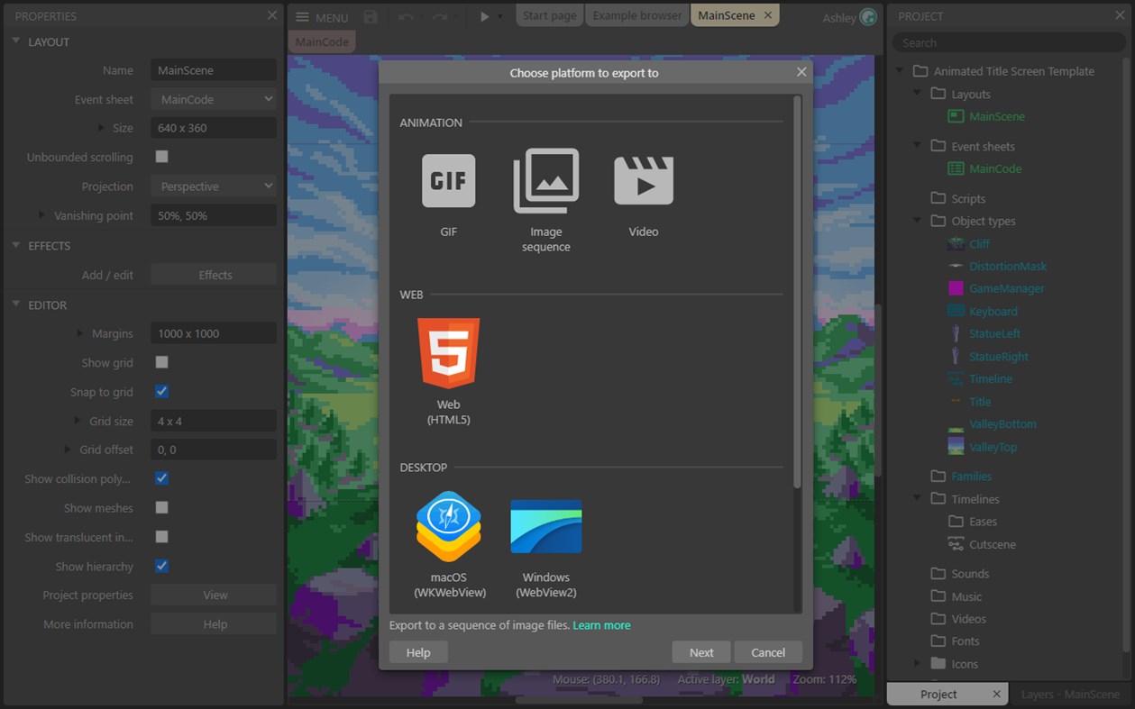 #3. Construct Animate (Windows) Tekijänä: Scirra