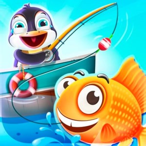 Penguin Deep Sea Fishing Game