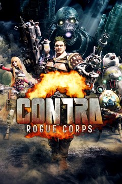 Cover poster for CONTRA: ROGUE CORPS