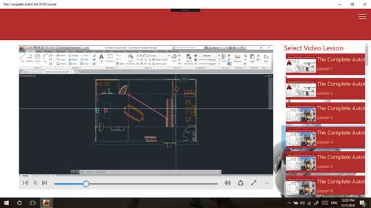 The Complete AutoCAD 2016 Course screenshot 2