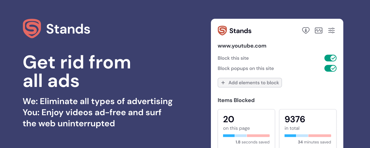 Ad Blocker: Stands AdBlocker