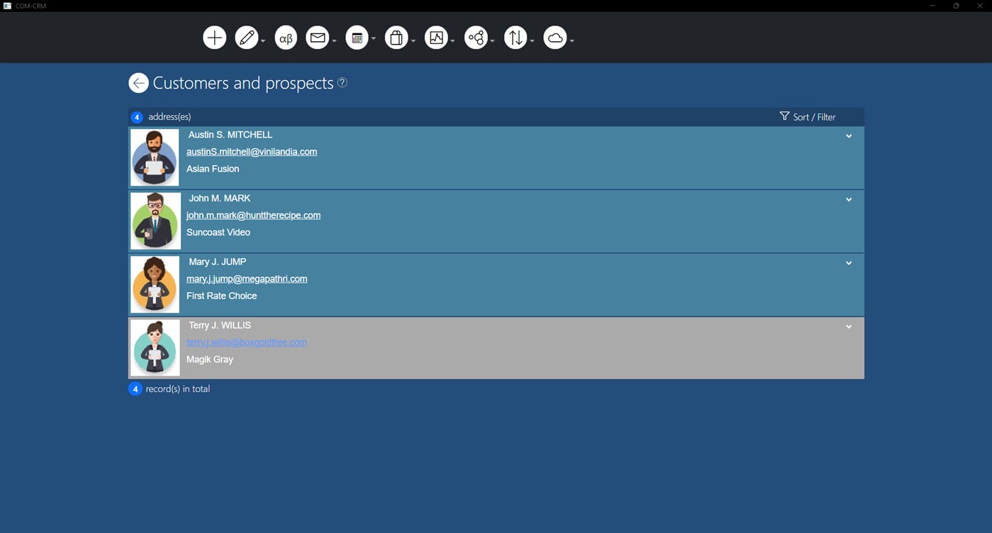 #2. COM-CRM (Windows) De: COM-ADD