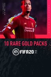 10 Rare Gold Packs