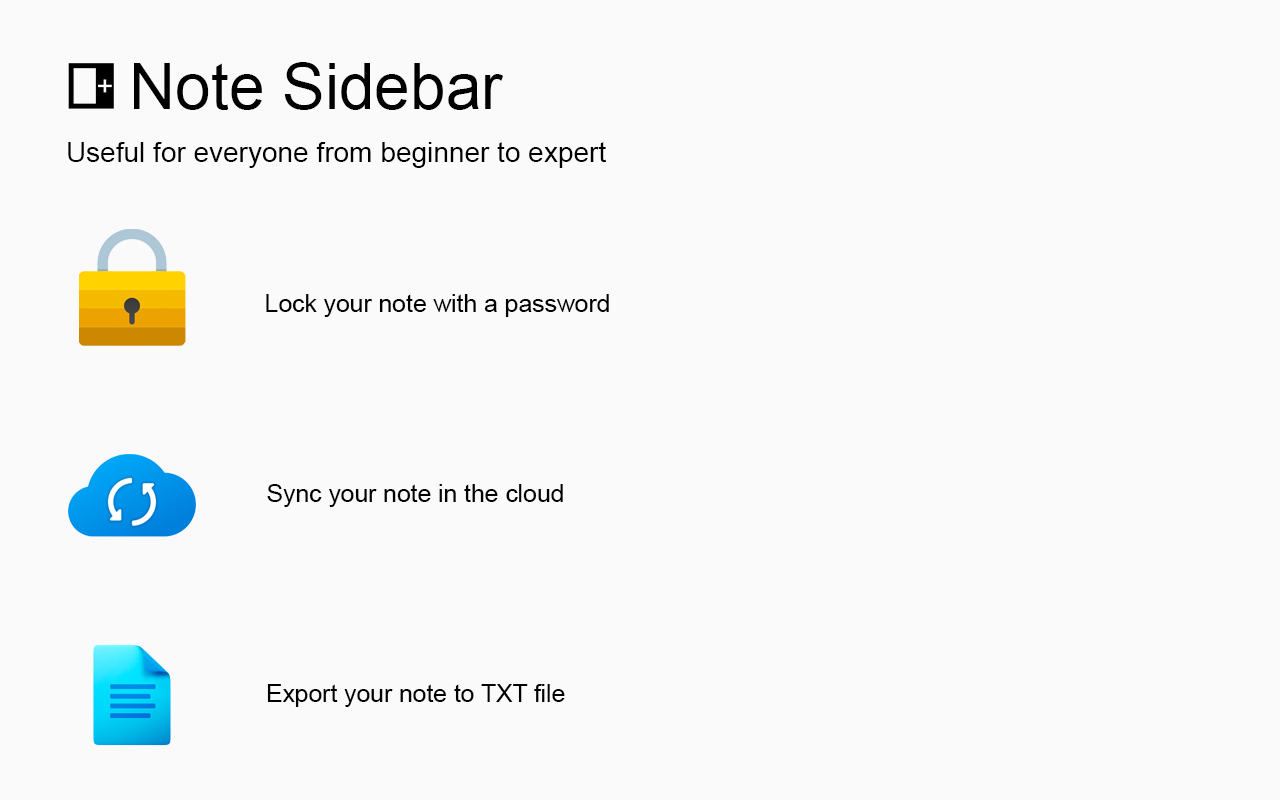 Note Sidebar for Microsoft Edge