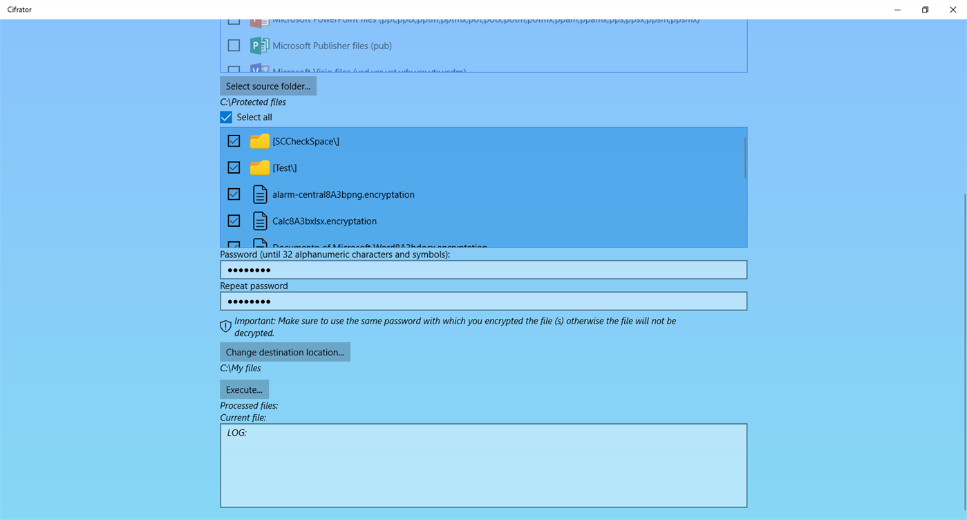 #5. Cifrator (Windows) Por: DevelJOPH