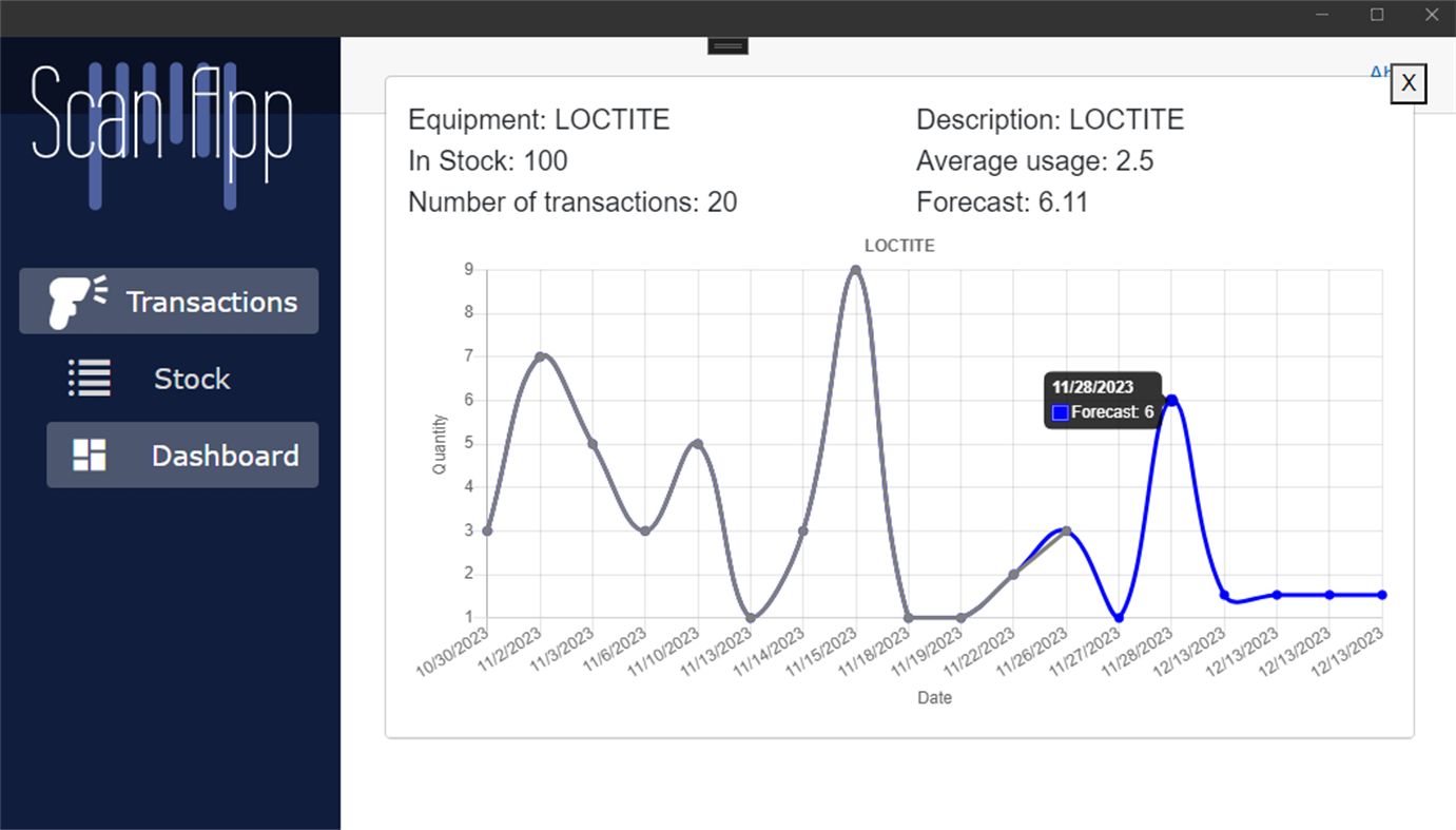 #2. InventoryScanApp (Windows) di: ScanAppTech
