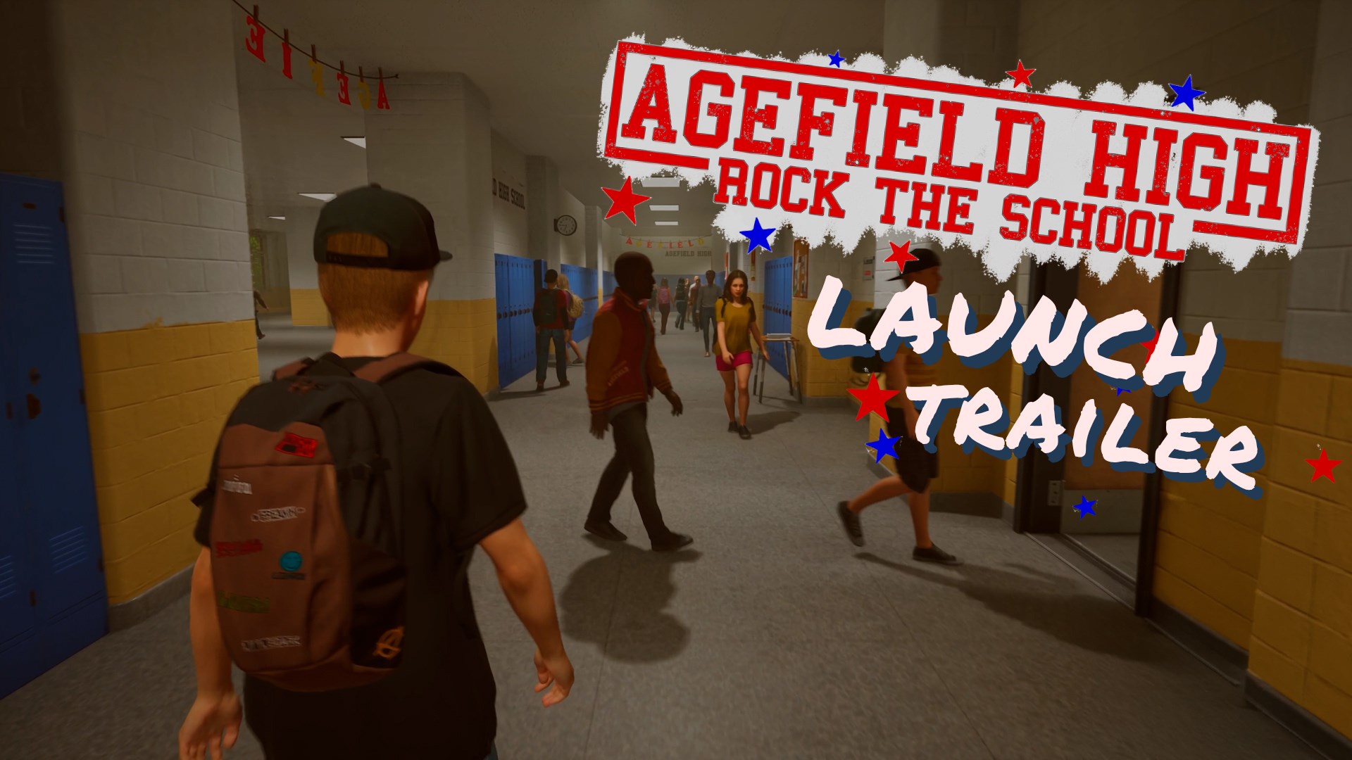 Agefield High: Rock the School — трейлер