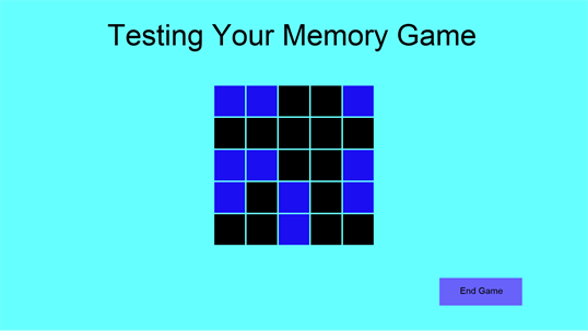 Testing Your Memory Game screenshot 3