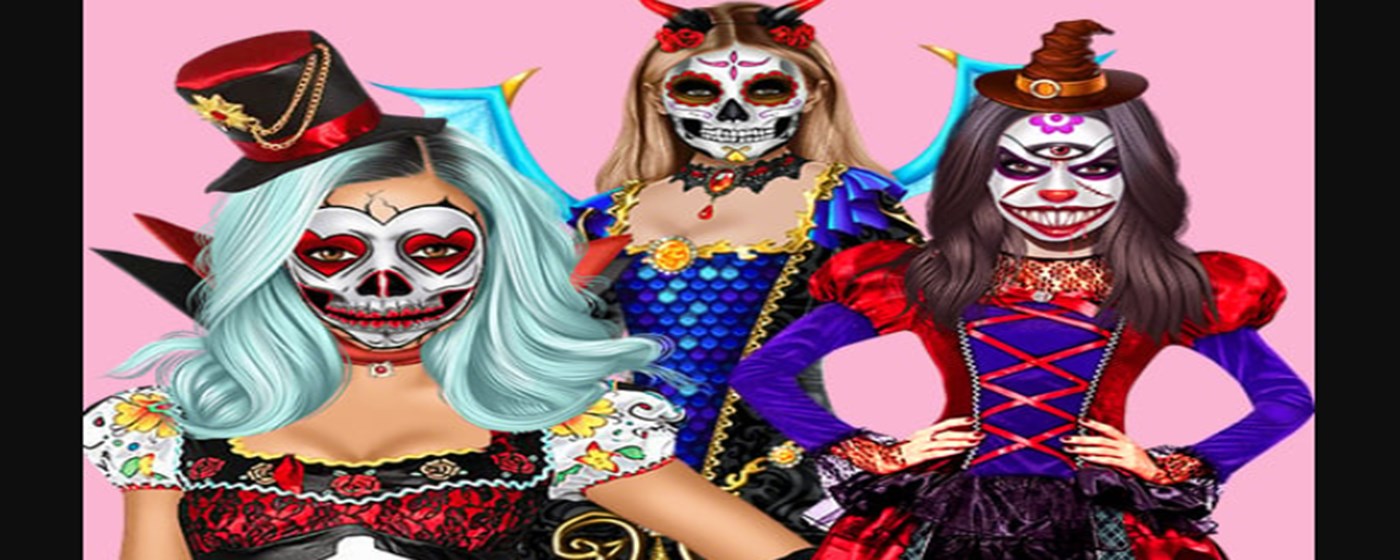 Halloween Makeup Artist Game marquee promo image