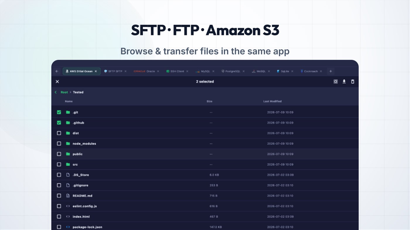 #5. SQLSSH: Database Client/SSH/S3 (Windows) De: Trendcas