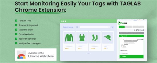 TAGLAB - Analytics & Datalayer Console Viewer marquee promo image