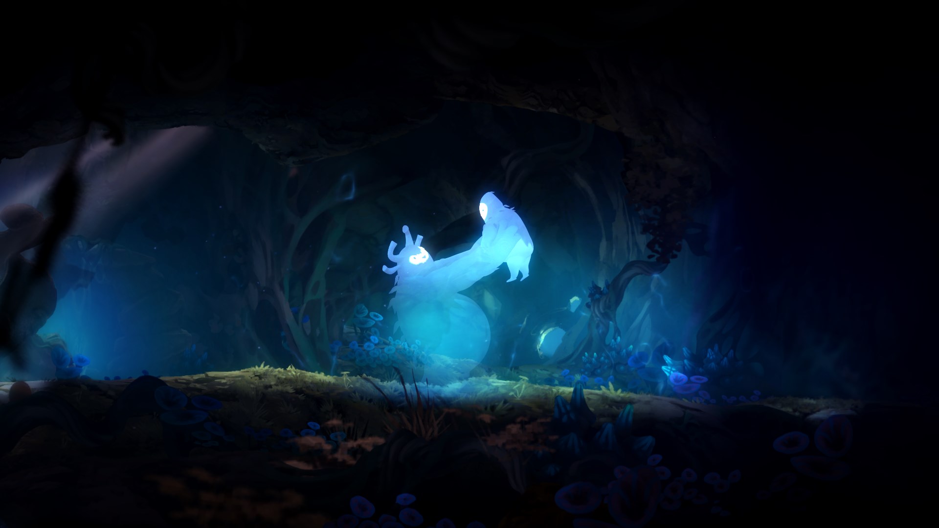 Ори игра. Ori and the Blind Forest. Ori and the Blind Forest: Definitive Edition Xbox one. ОКШ and the Blind Forest. Ory in the Blind Forest.