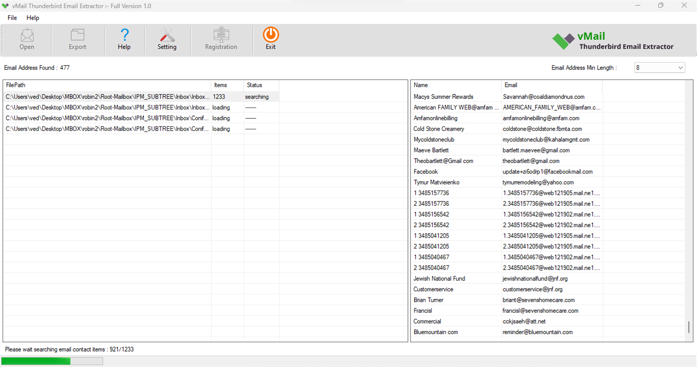 #4. Email Address Extractor Tool (Windows) 由: VARTIKA SOFTWARE PRIVATE LIMITED