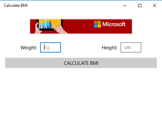 Calculater BMI screenshot 1