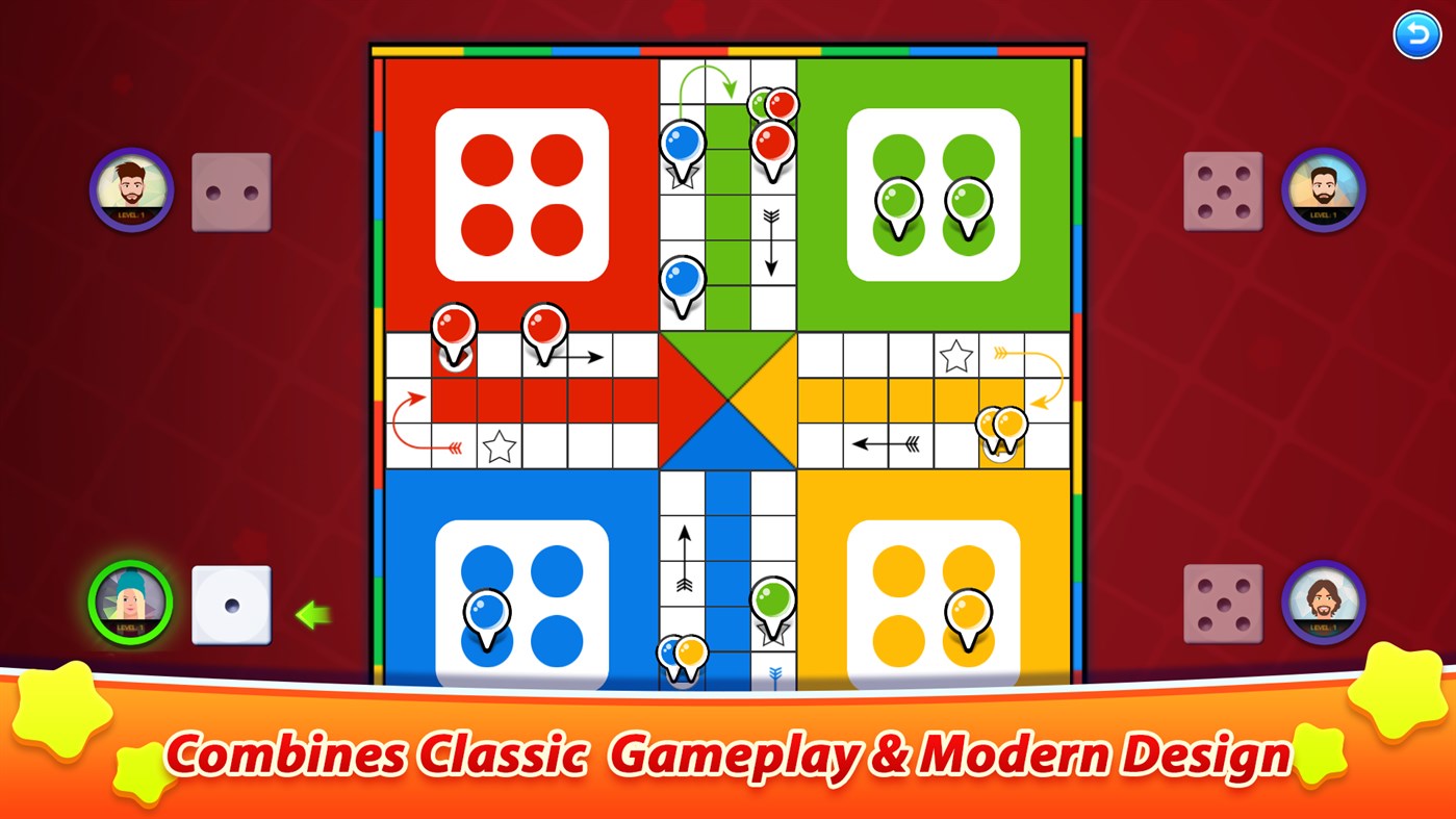 #3. Ludo Stars! (Windows) 由: Card Guru Game Studios