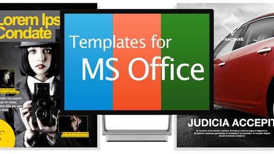 Suite for MS Office - Templates for Microsoft Word, PowerPoint and Excel screenshot 1