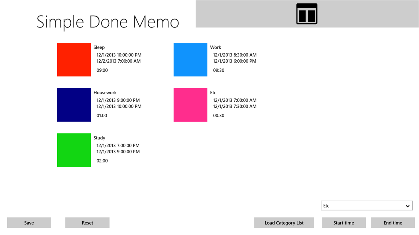#1. Simple Done Memo (Windows) Por: akihiro-i.net