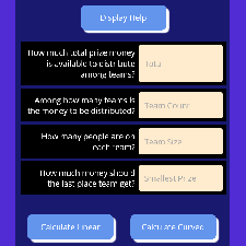 Prize Distribution Calculator