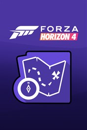 Forza Horizon 4 Kincses térkép