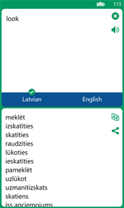 Latvian English Translator screenshot 2