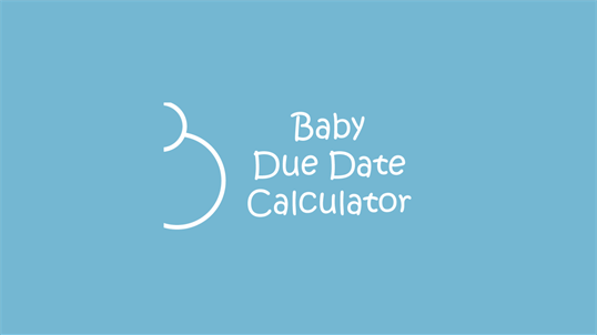 Baby Due Date Calculator screenshot 1