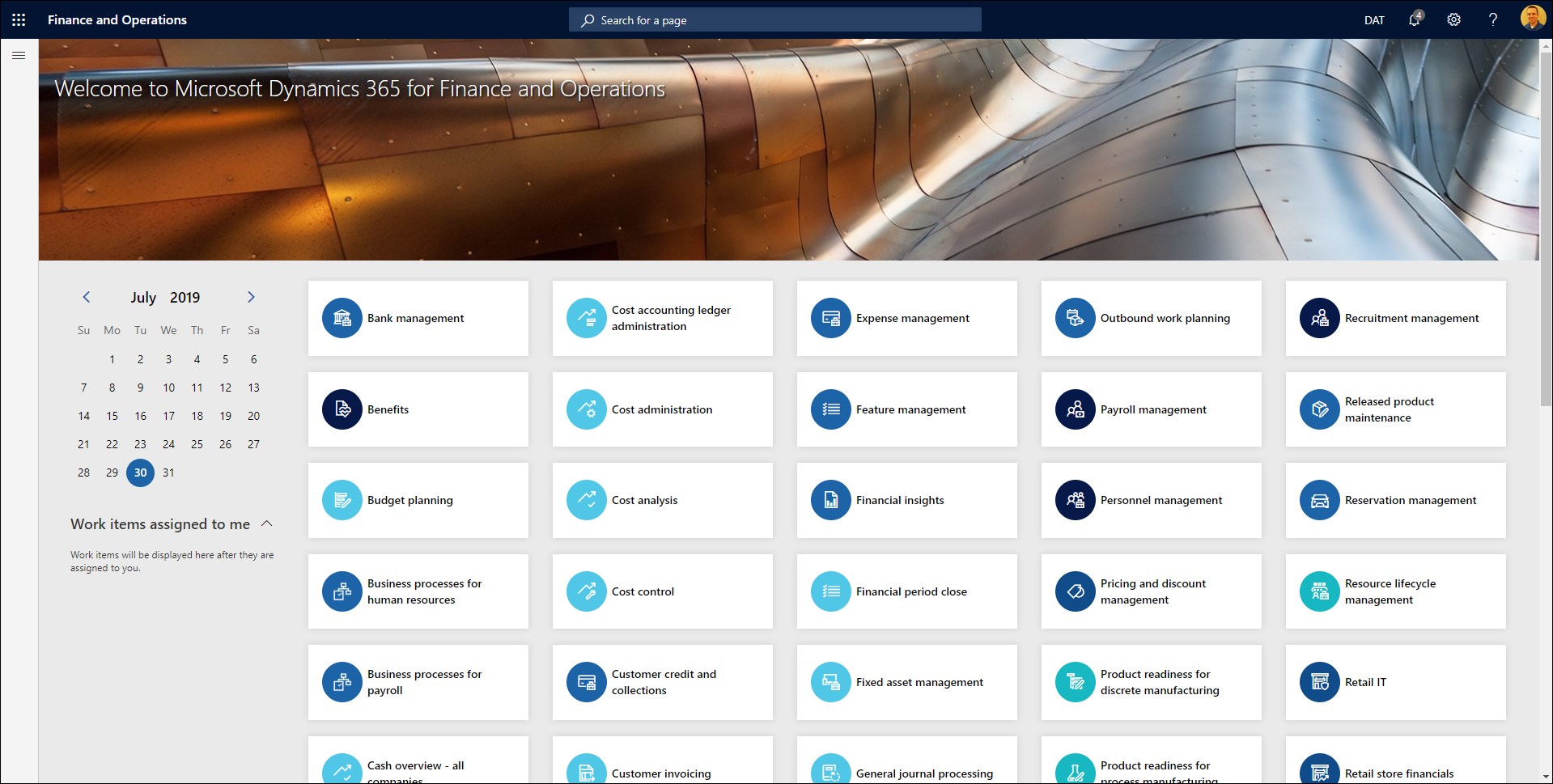 Snapshot 2 of Dynamics 365 FO Financials: 5-Day Workshop