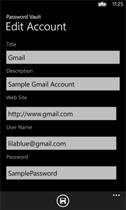 Password Vault screenshot 8