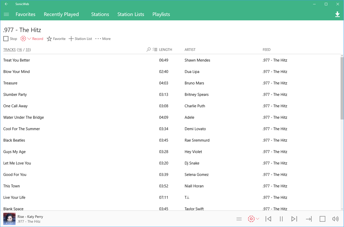 #3. SonicWeb Internet Radio Player Pro (Windows) 由: Patrick Dehne