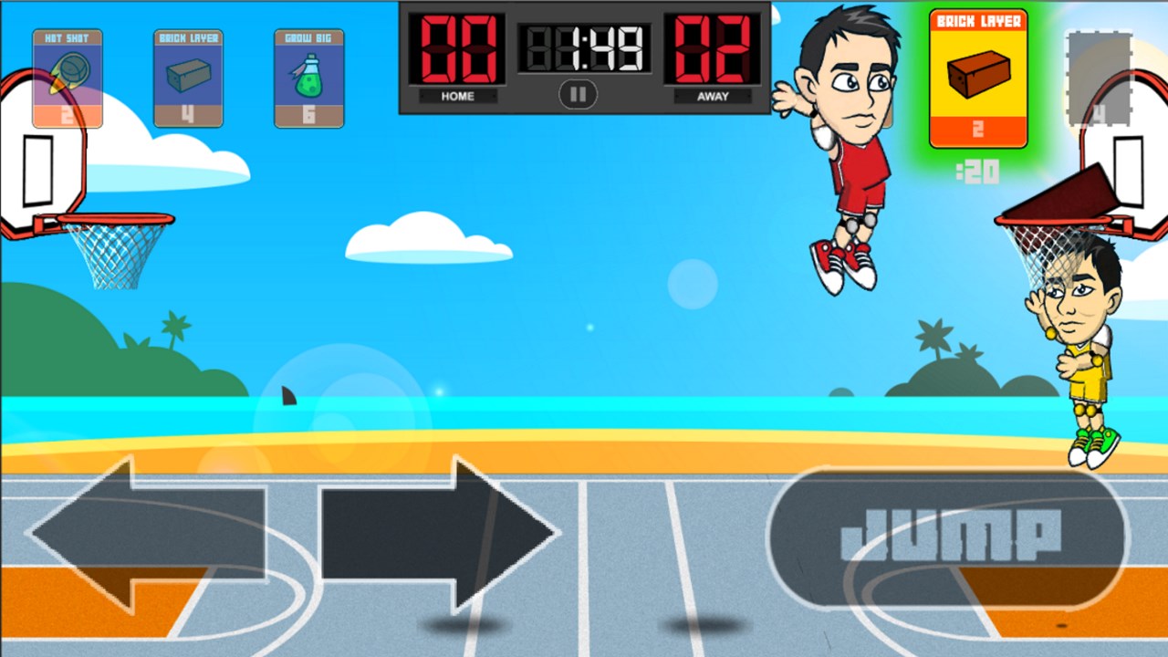 Big Head Basketball for Windows 10 Mobile