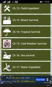 U.S Army Survival Guide screenshot 2