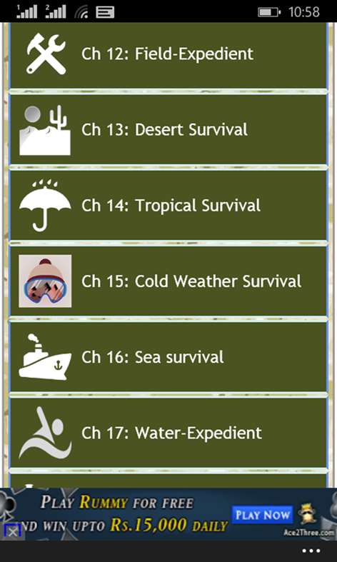 U.S Army Survival Guide Screenshots 2