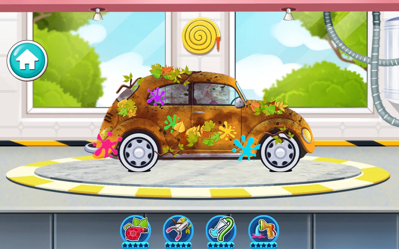 Amazing Car Wash Game