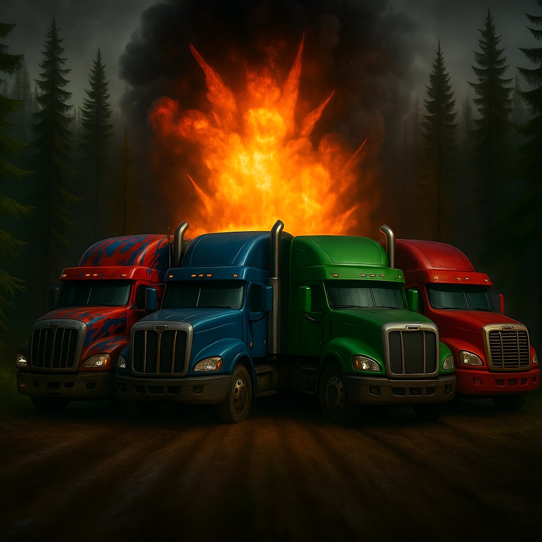 Truck Racing Simulator Multiplayer Game