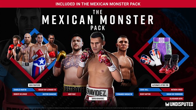 Undisputed - The Mexican Monster Pack screenshot 1
