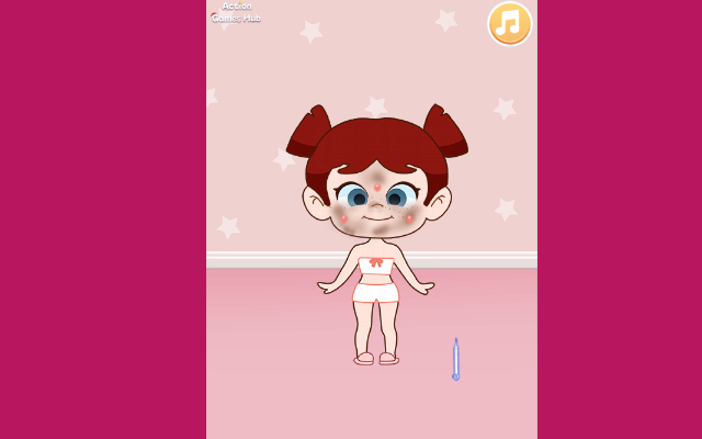 Paint Doll Dress Up Makeup Game Play