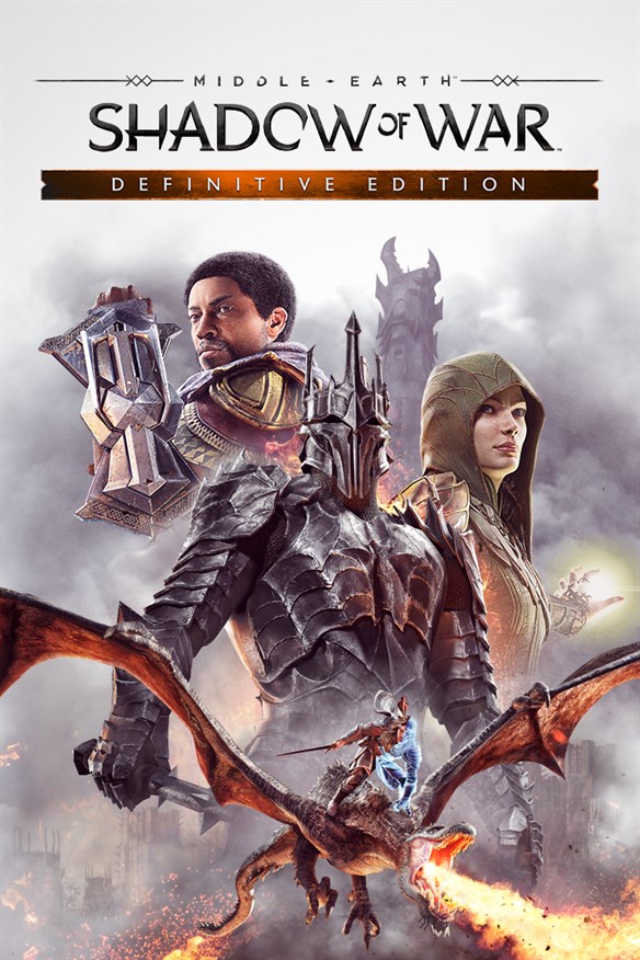 Middle-earth: Shadow of War Definitive Edition Xbox Series X|S and Xbox One cover art