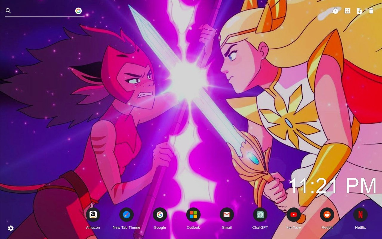 She-Ra And The Princesses Of Power New Tab