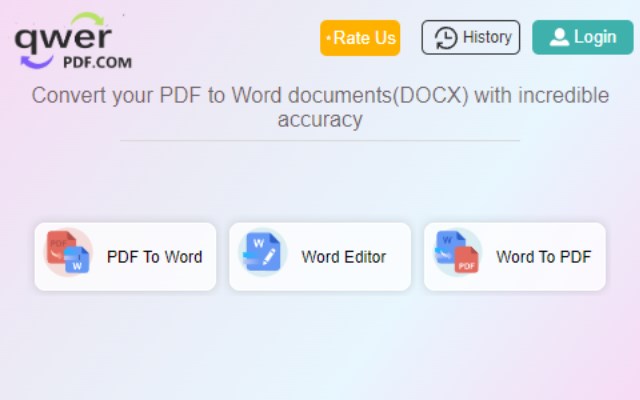 Convert PDF to Word