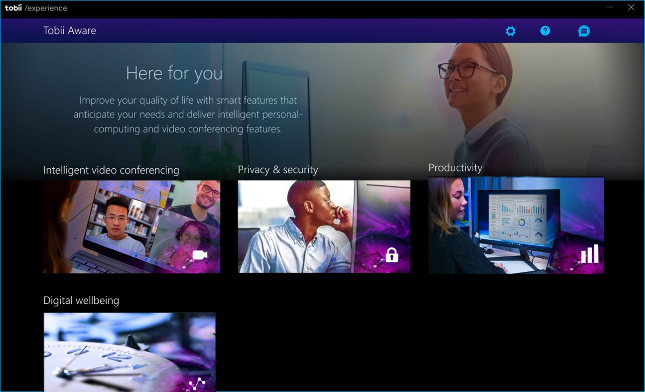 #2. Tobii Experience (Windows) Podle: Tobii AB