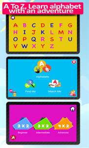 Alphabets with animal sounds and pictures screenshot 2