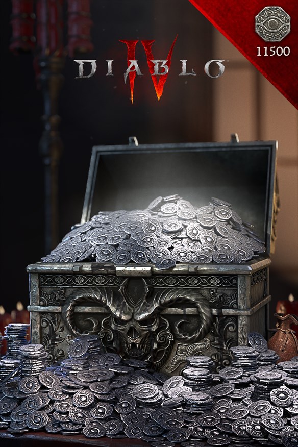 Diablo IV - 11500 Platinum: 10000 + 1500 Platinum Bonus