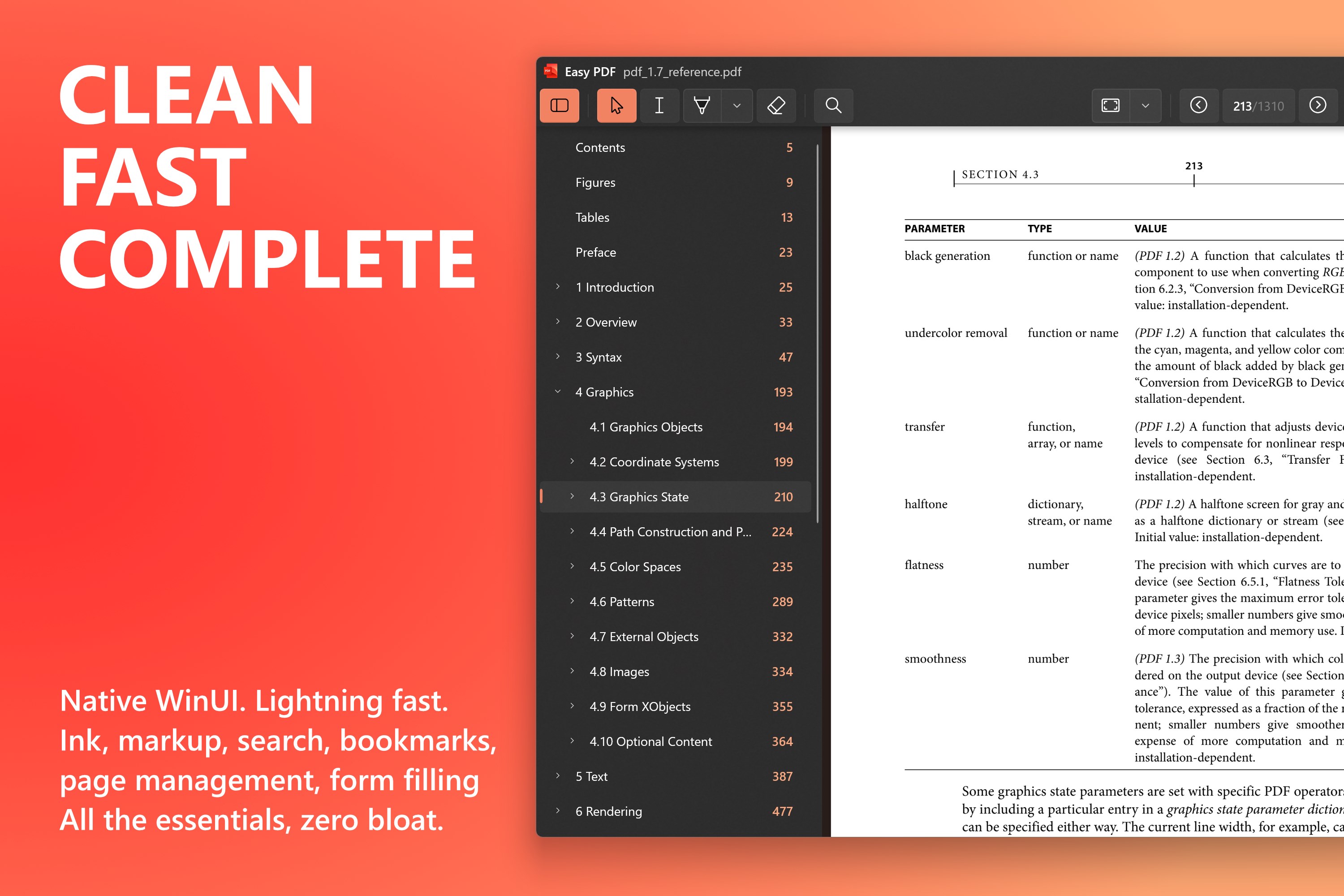 Easy PDF screenshot