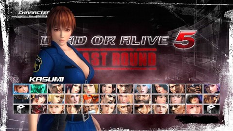 DEAD OR ALIVE 5 Last Round Kasumi Polisuniform