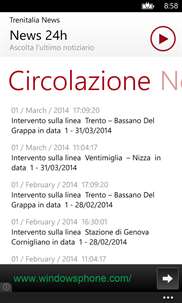 Trenitalia News screenshot 3