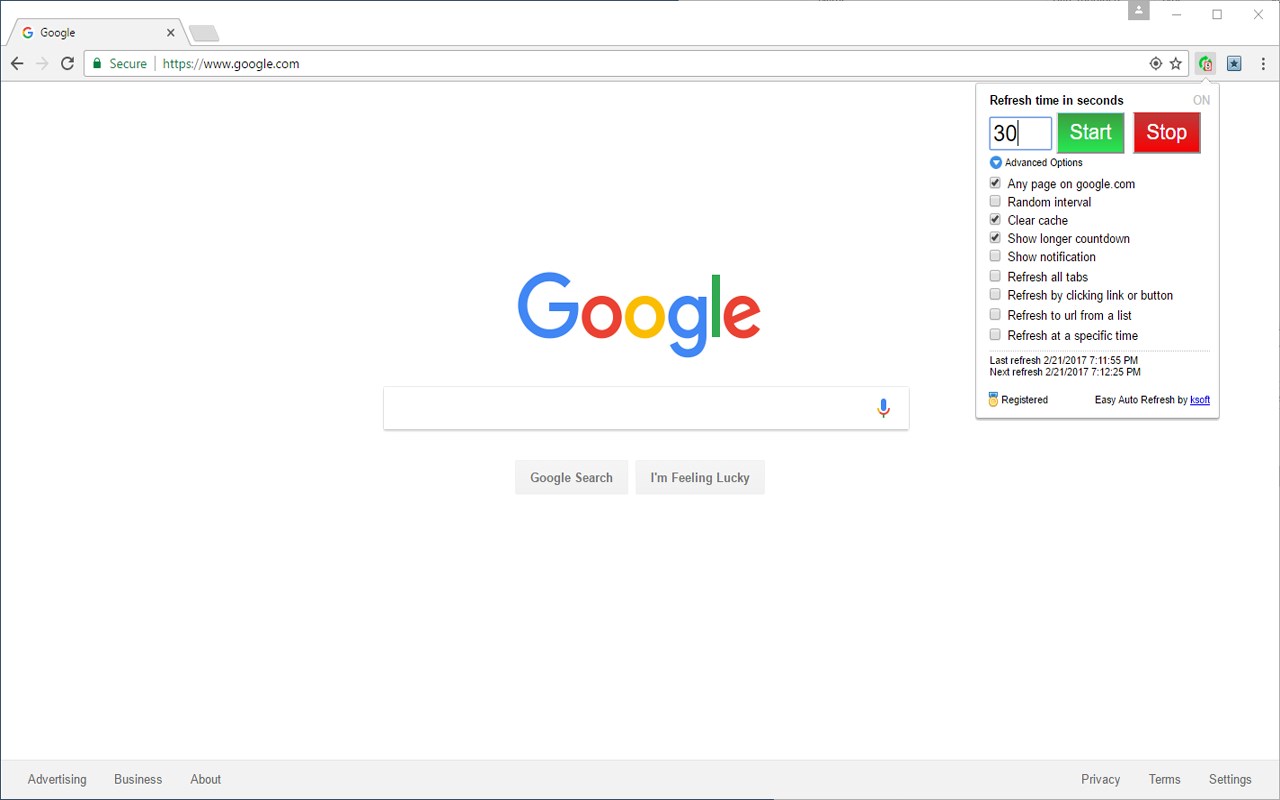 Easy Auto Refresh Microsoft Edge Addons