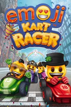 Cover poster for emoji Kart Racer