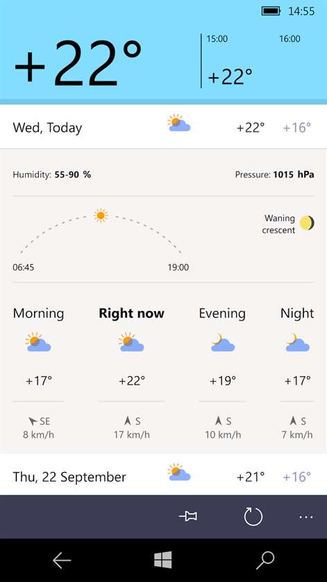 Yandex.Weather Snímky obrazovky 2