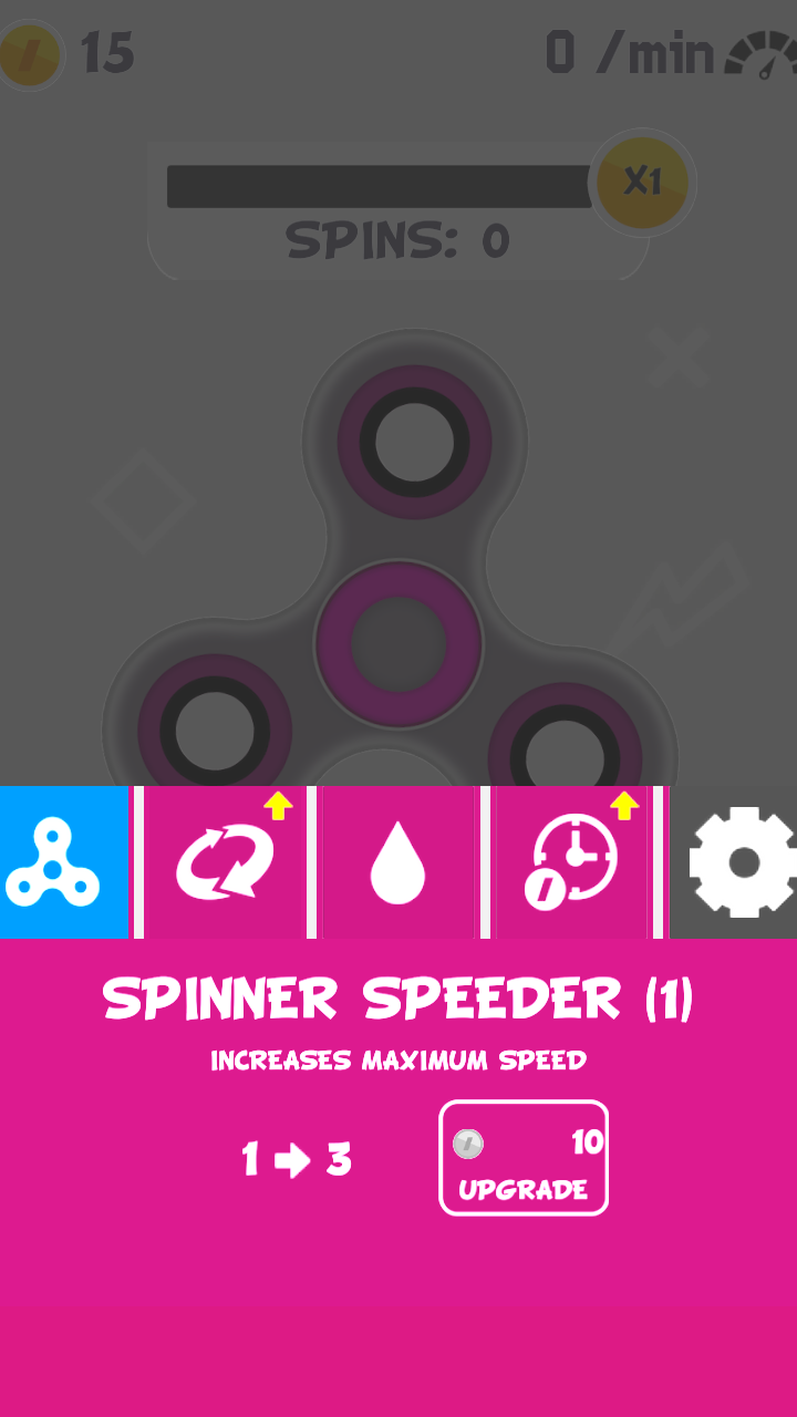 Captura 2 Fidget Spinner UWP windows
